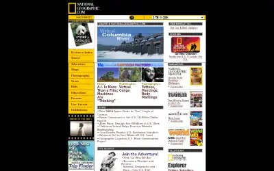 nationalgeographic.com in 2001