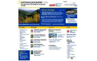 nationalgeographic.com in 2005