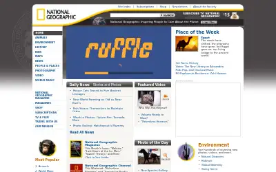 nationalgeographic.com in 2007