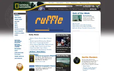 nationalgeographic.com in 2008