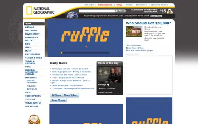nationalgeographic.com in 2009