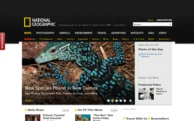 nationalgeographic.com in 2011