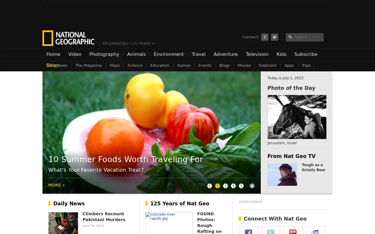 nationalgeographic.com in 2013