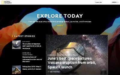 nationalgeographic.com in 2019