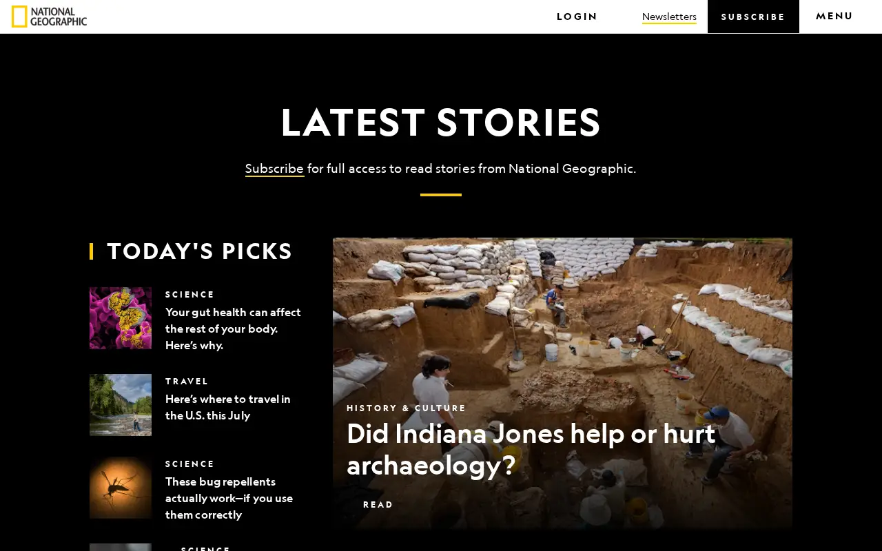 nationalgeographic.com in 2023