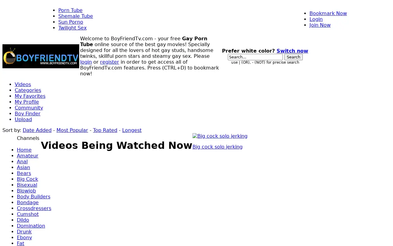 boyfriendtv.com in 2010
