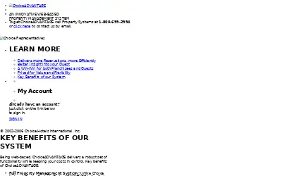 choiceadvantage.com in 2006