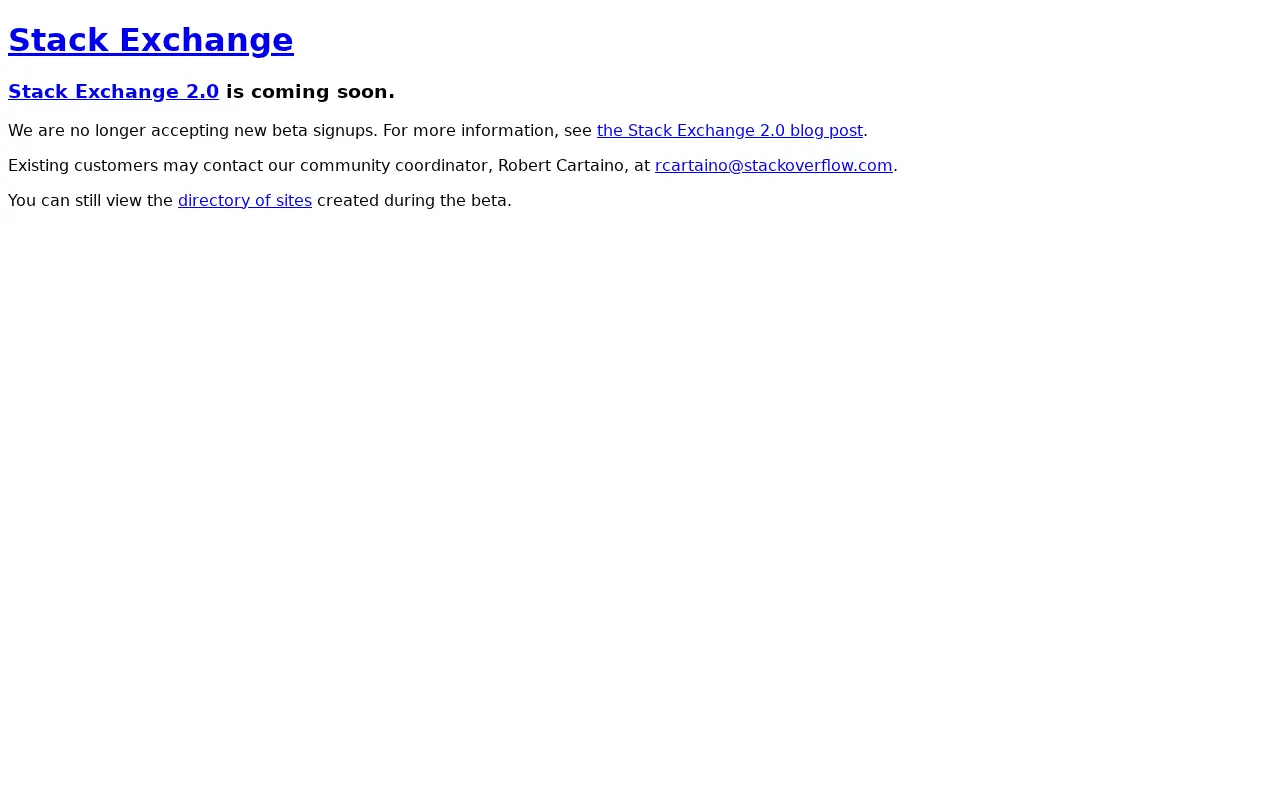stackexchange.com in 2010