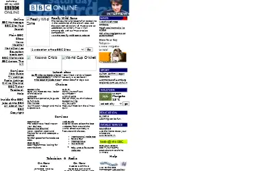 bbc.co.uk in 1999