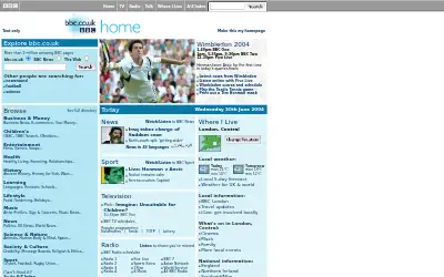 bbc.co.uk in 2004