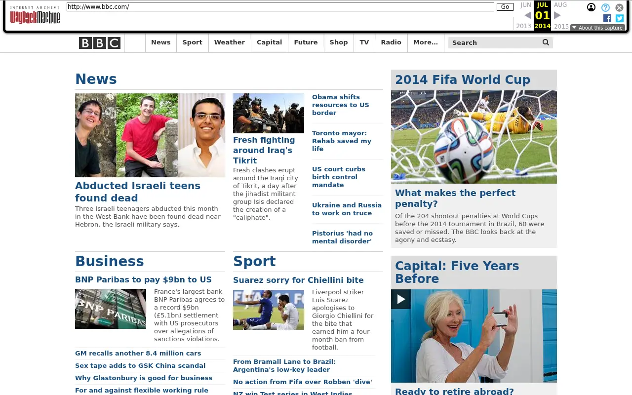 bbc.co.uk in 2014