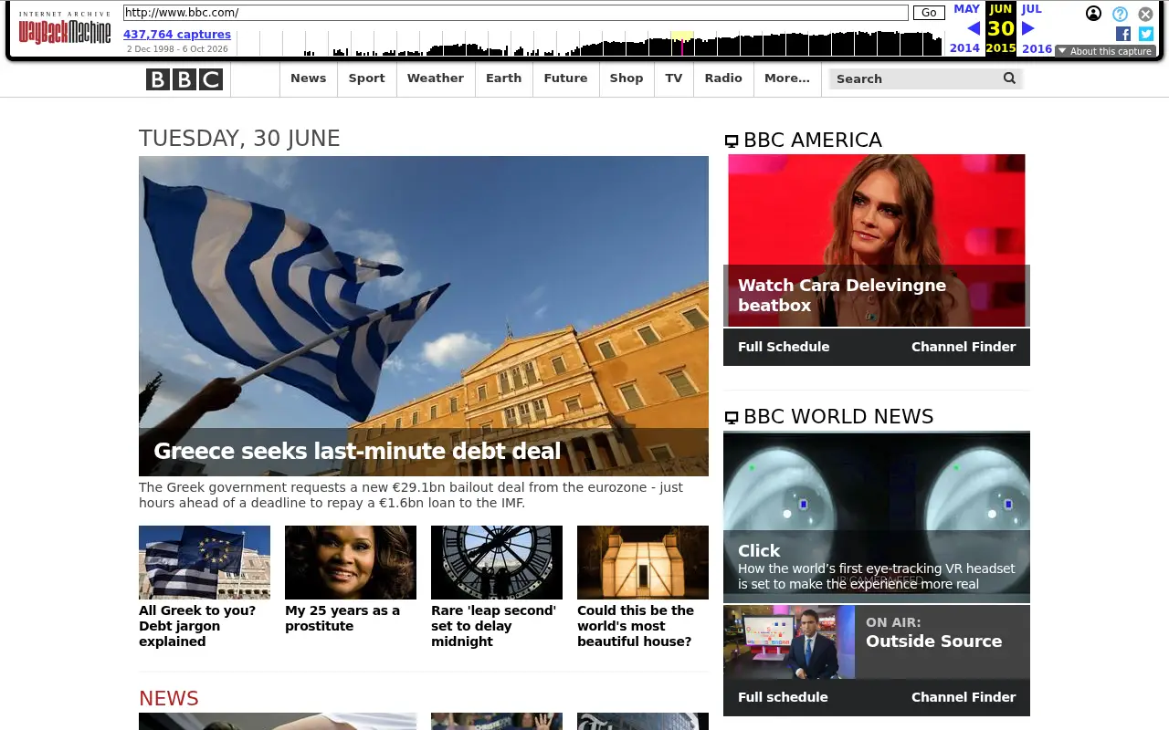 bbc.co.uk in 2015