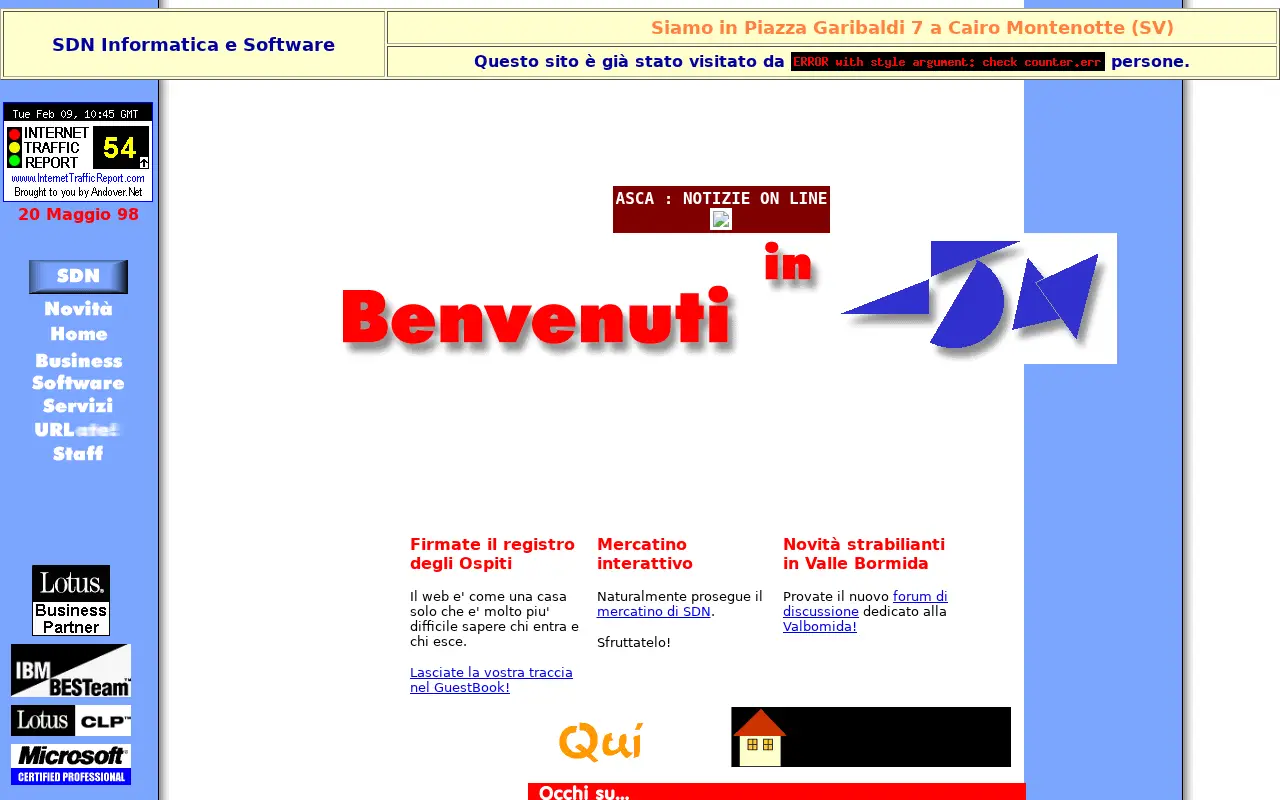 immobiliare.it on May 20, 1998