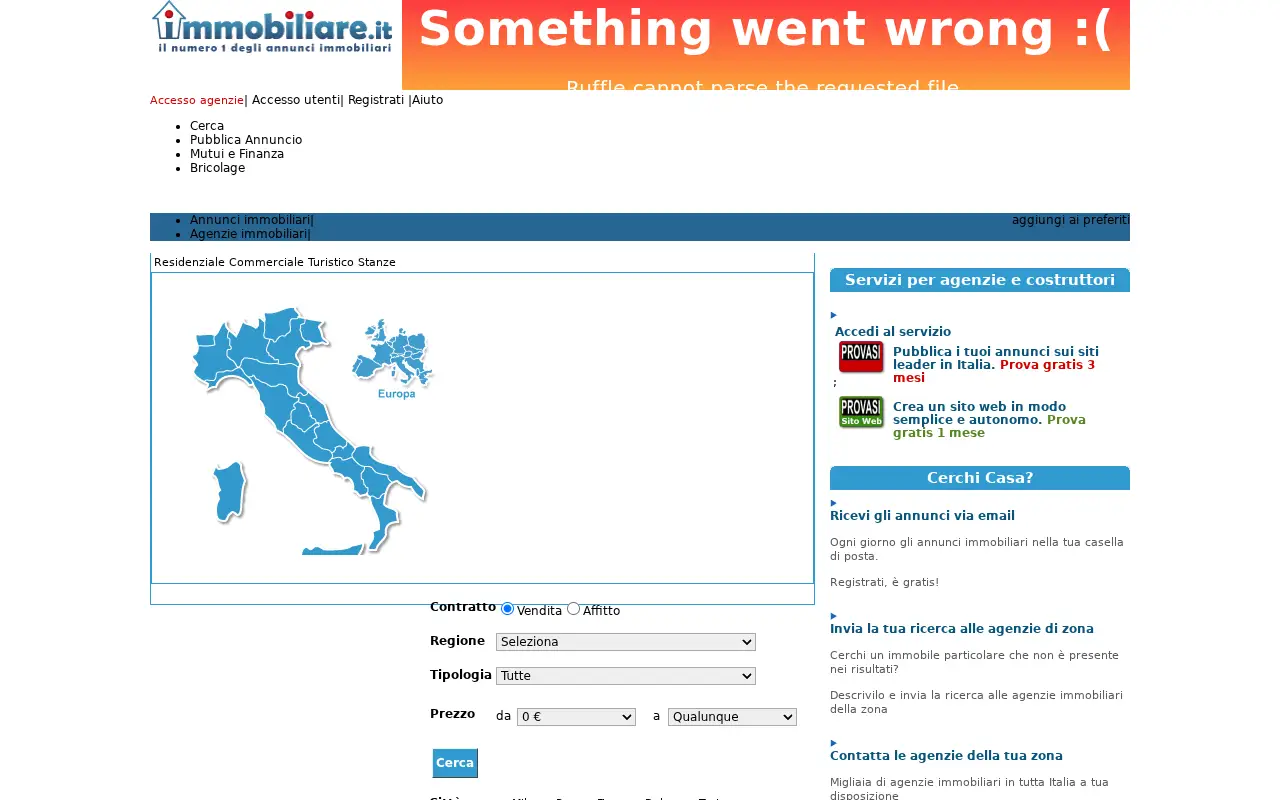 immobiliare.it on July 1, 2008