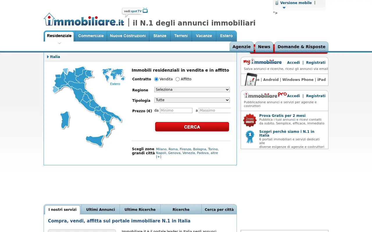 immobiliare.it in 2013