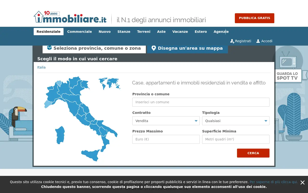 immobiliare.it on June 30, 2016