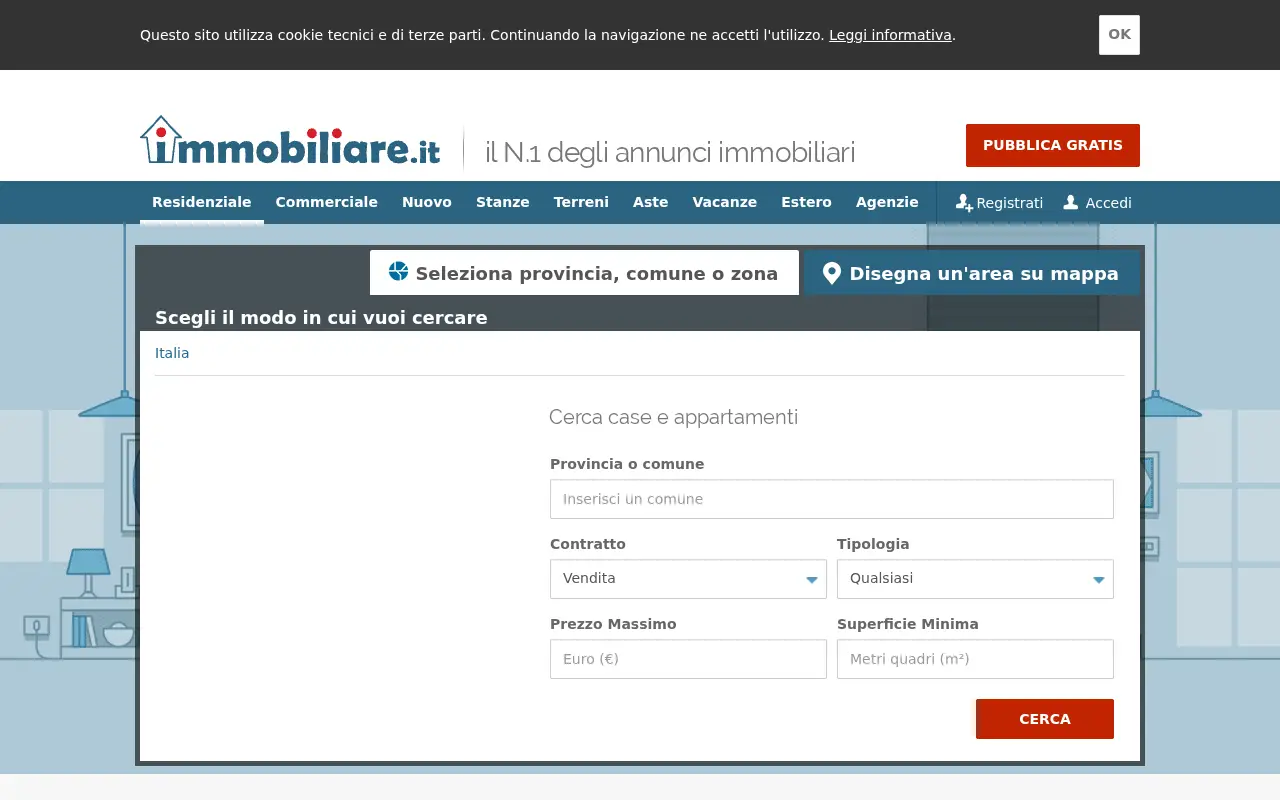 immobiliare.it on July 2, 2018