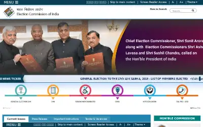 eci.gov.in in 2019