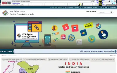 eci.gov.in in 2020