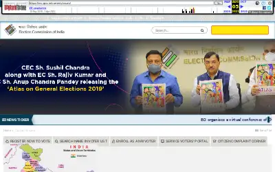 eci.gov.in in 2021
