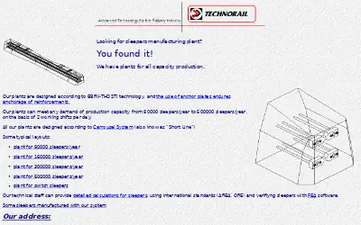 technorail.com in 1998