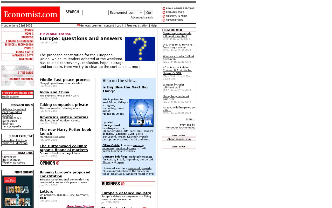 economist.com in 2003