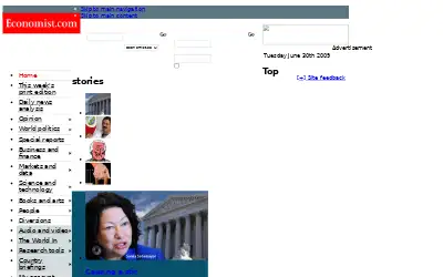 economist.com in 2009