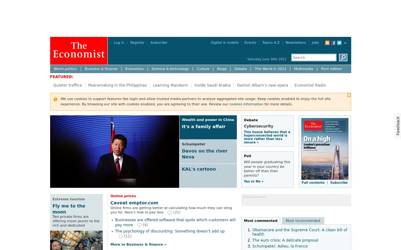 economist.com in 2012