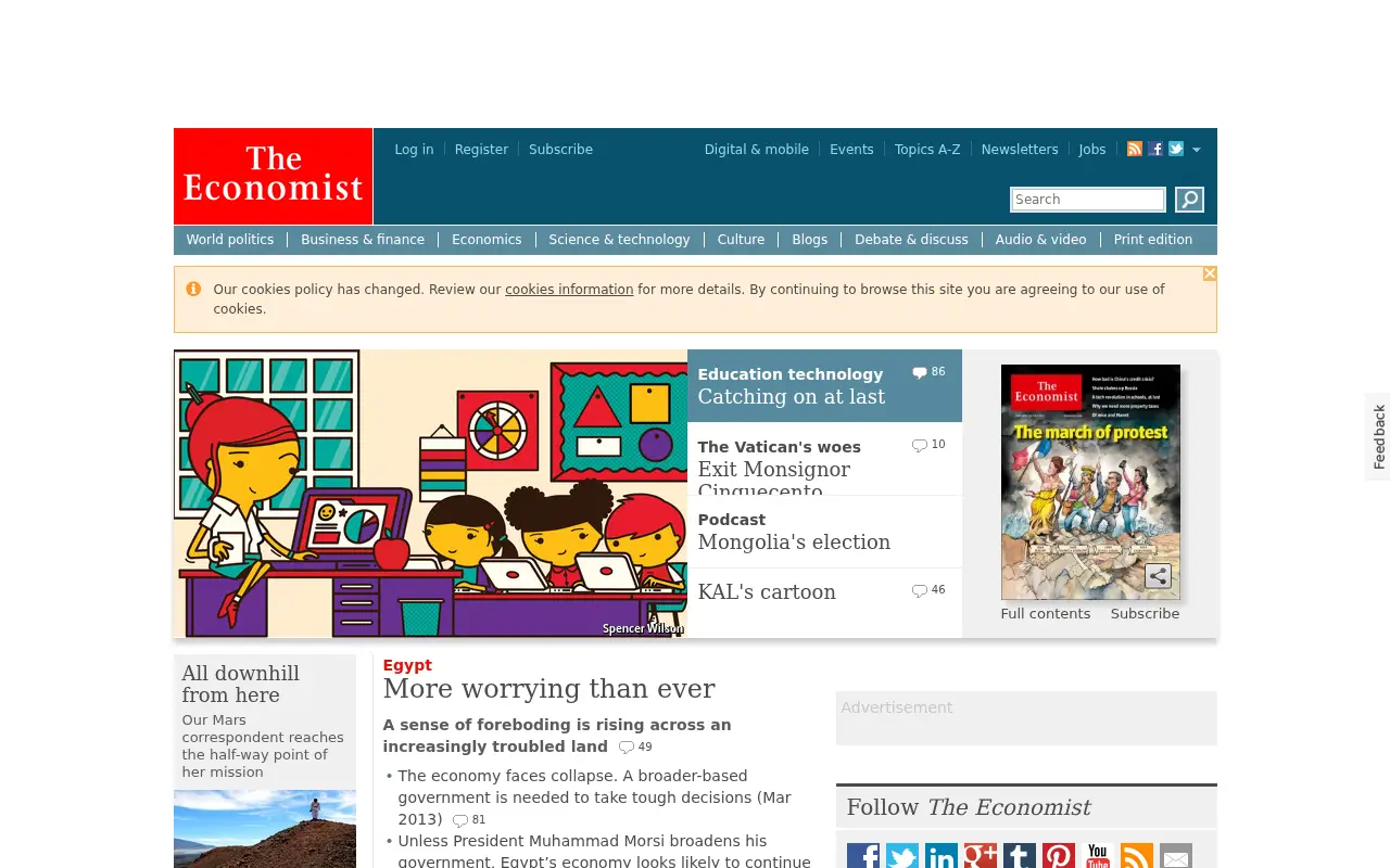 economist.com in 2013