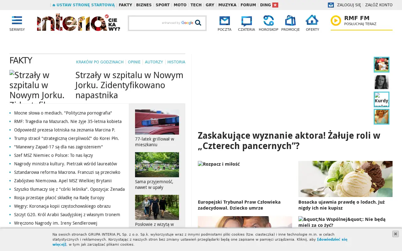 interia.pl in 2017
