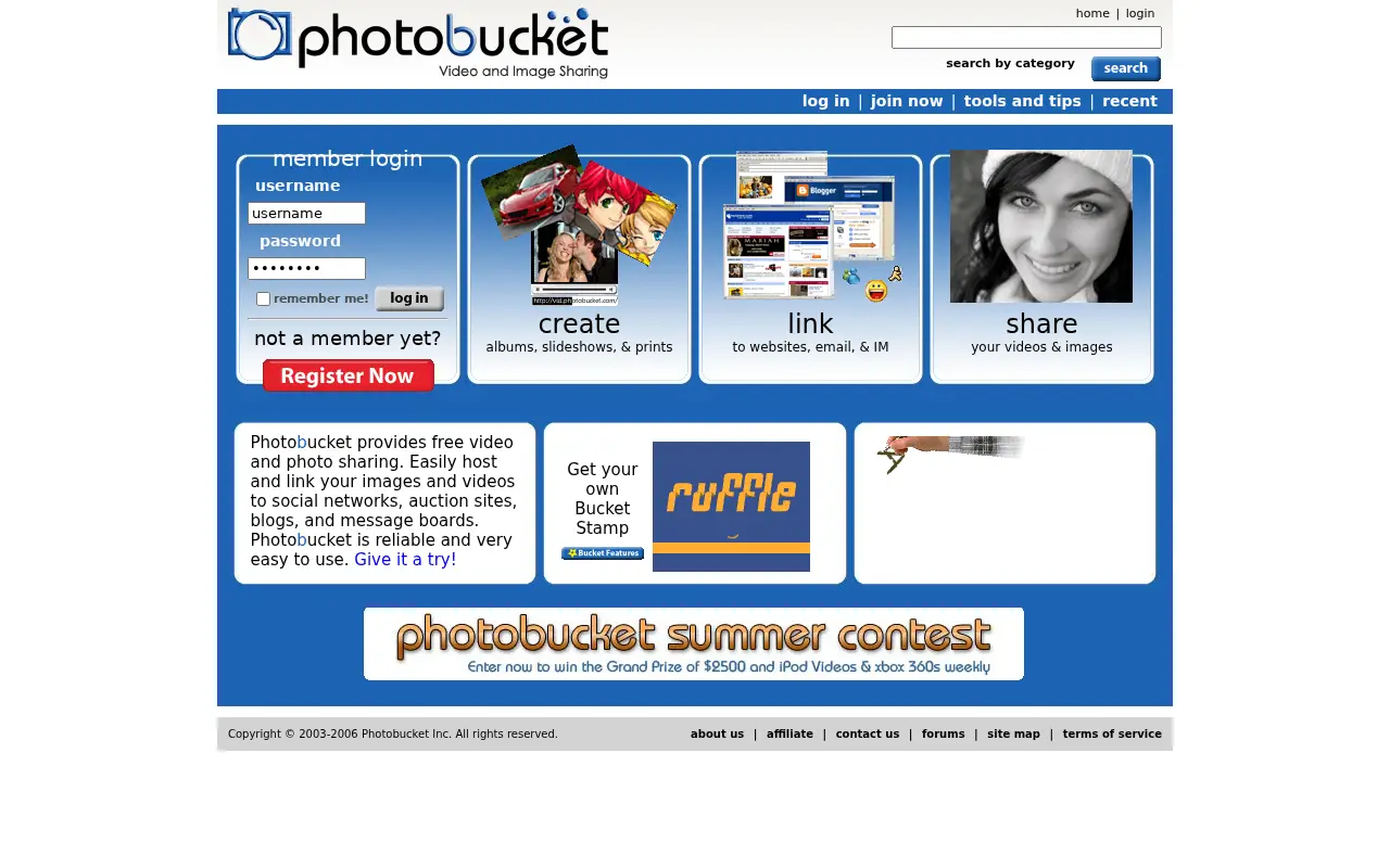 photobucket.com in 2006