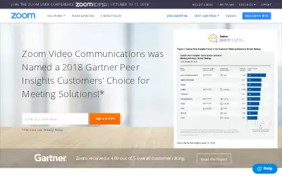 zoom.us in 2018