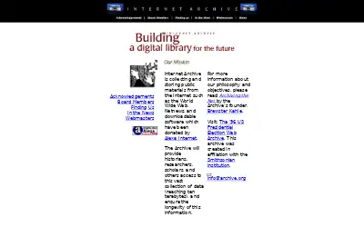 archive.org in 1999