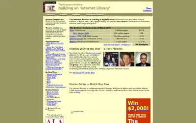 archive.org in 2001