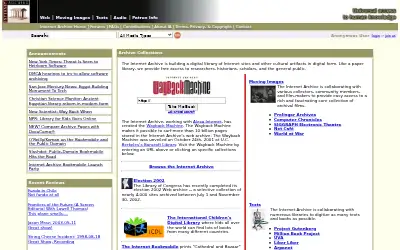 archive.org in 2003