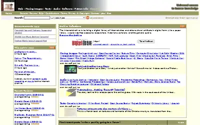 archive.org in 2005