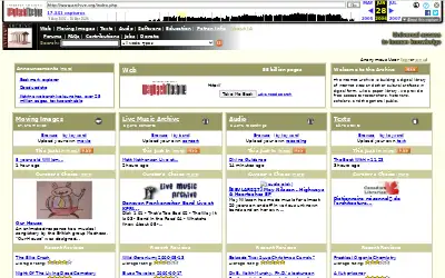 archive.org in 2006