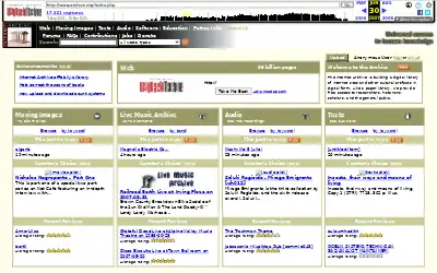 archive.org in 2007