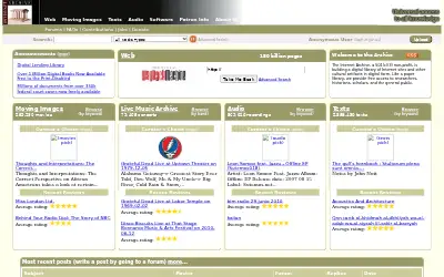 archive.org in 2010