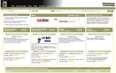 archive.org in 2011