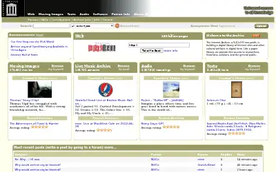 archive.org in 2012