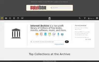 archive.org in 2015
