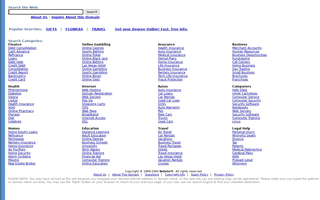 leiniao.com in 2004