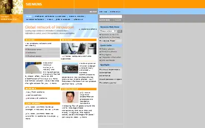 siemens.com in 2005