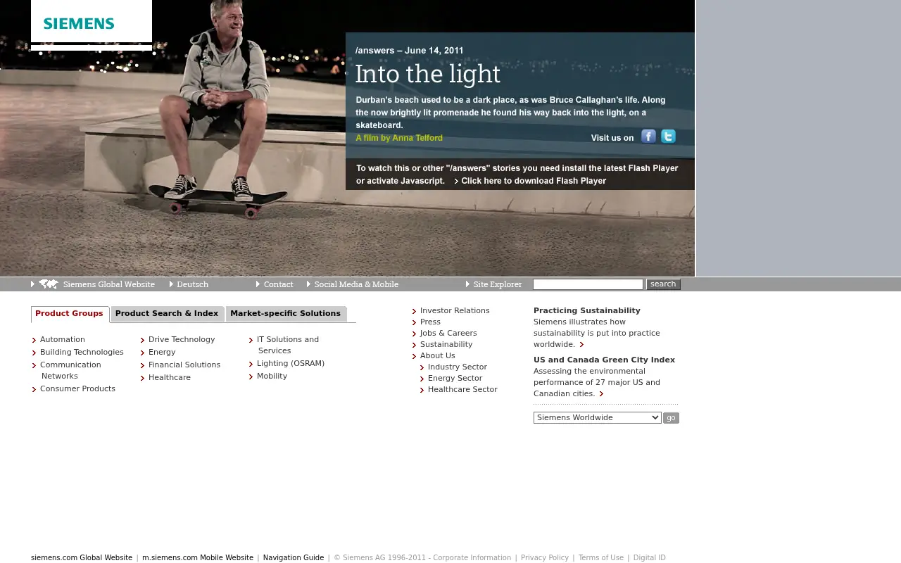 siemens.com in 2011