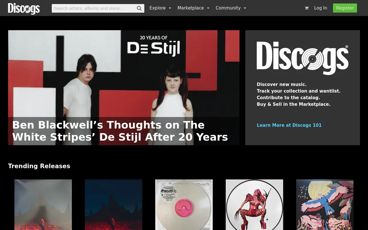 discogs.com in 2020