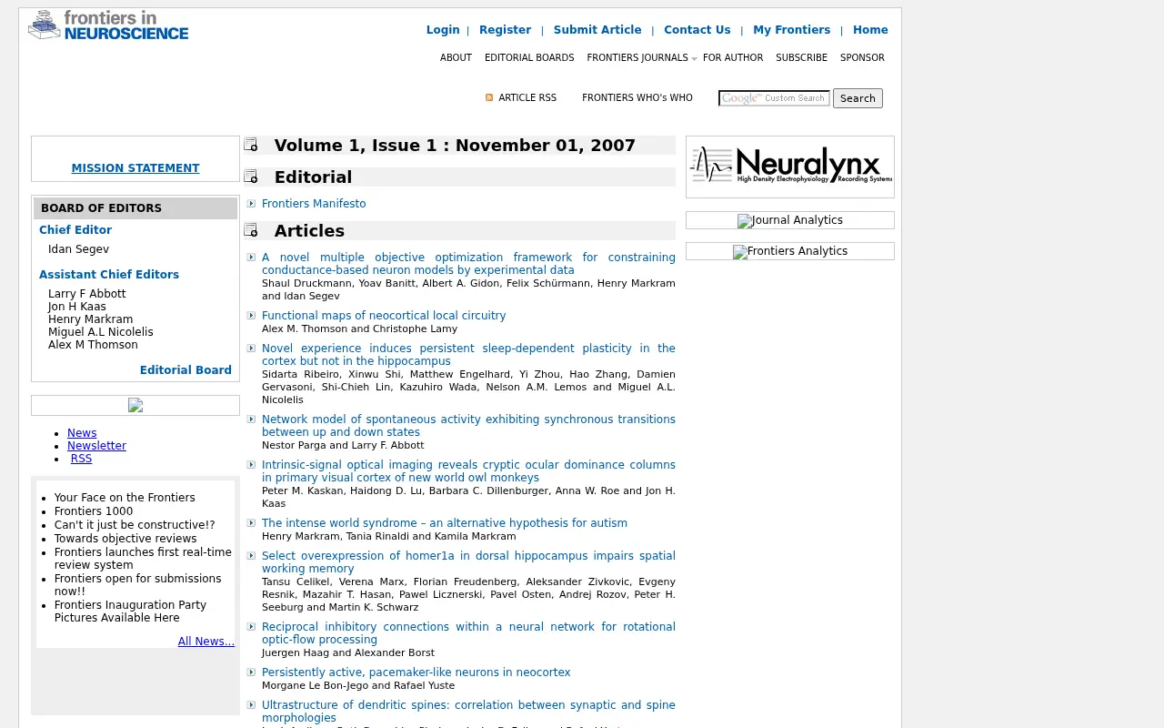 frontiersin.org in 2008