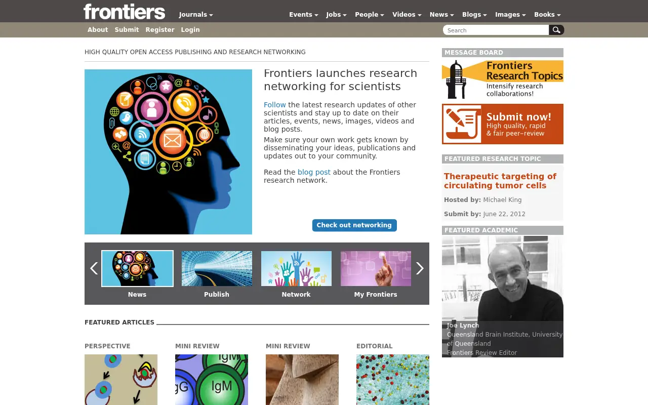 frontiersin.org in 2012