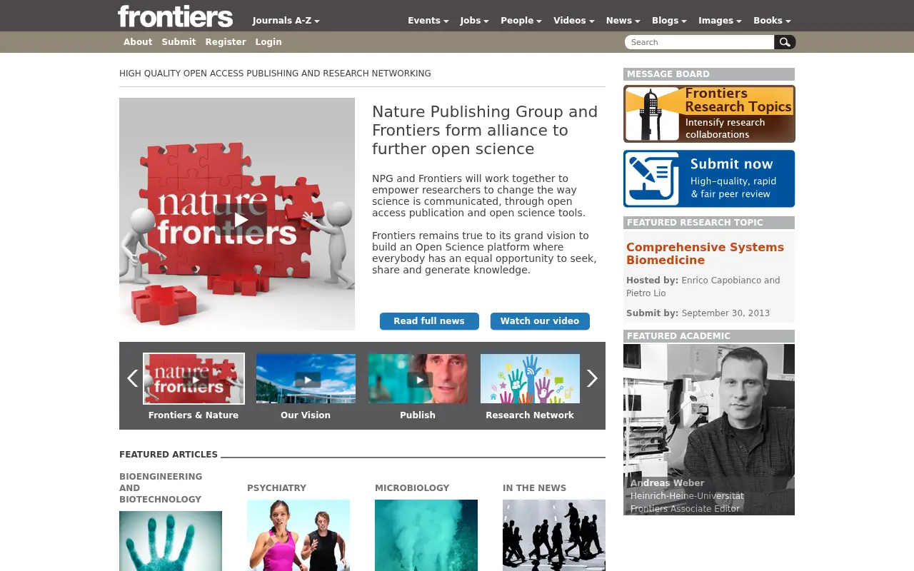 frontiersin.org in 2013