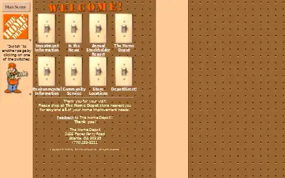 homedepot.com in 1997